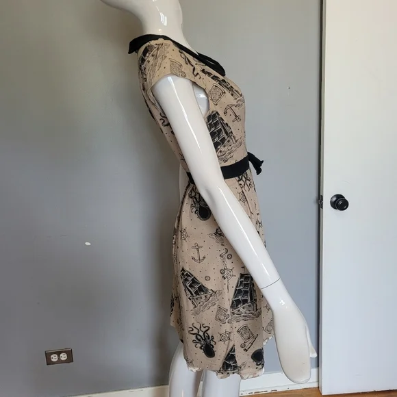 Sourpuss Kraken's Revenge Lizzie Dress, VGUC, Size L - Picture 3 of 9